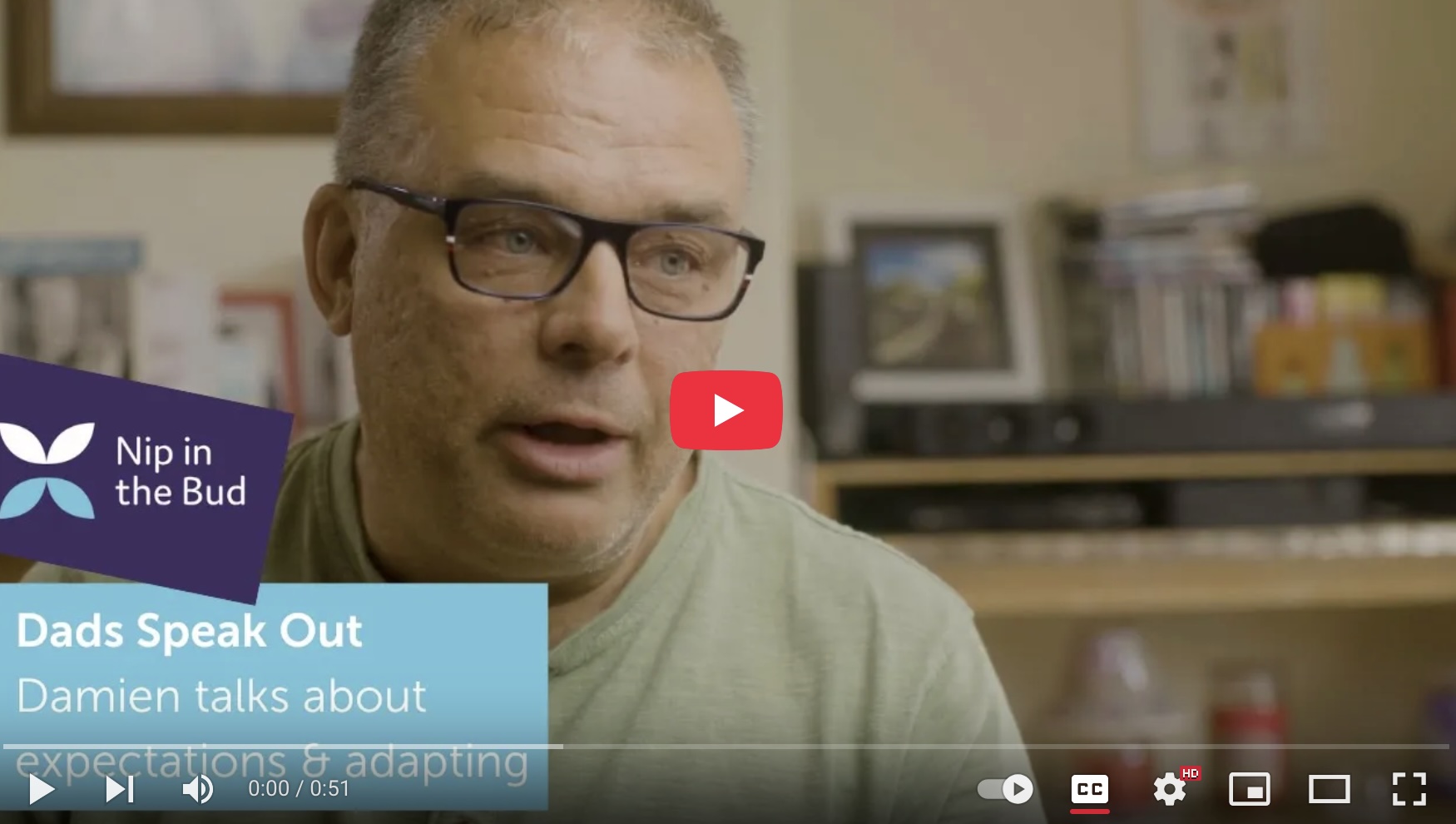 Damien talks about expectations for Dads of Autistic Children